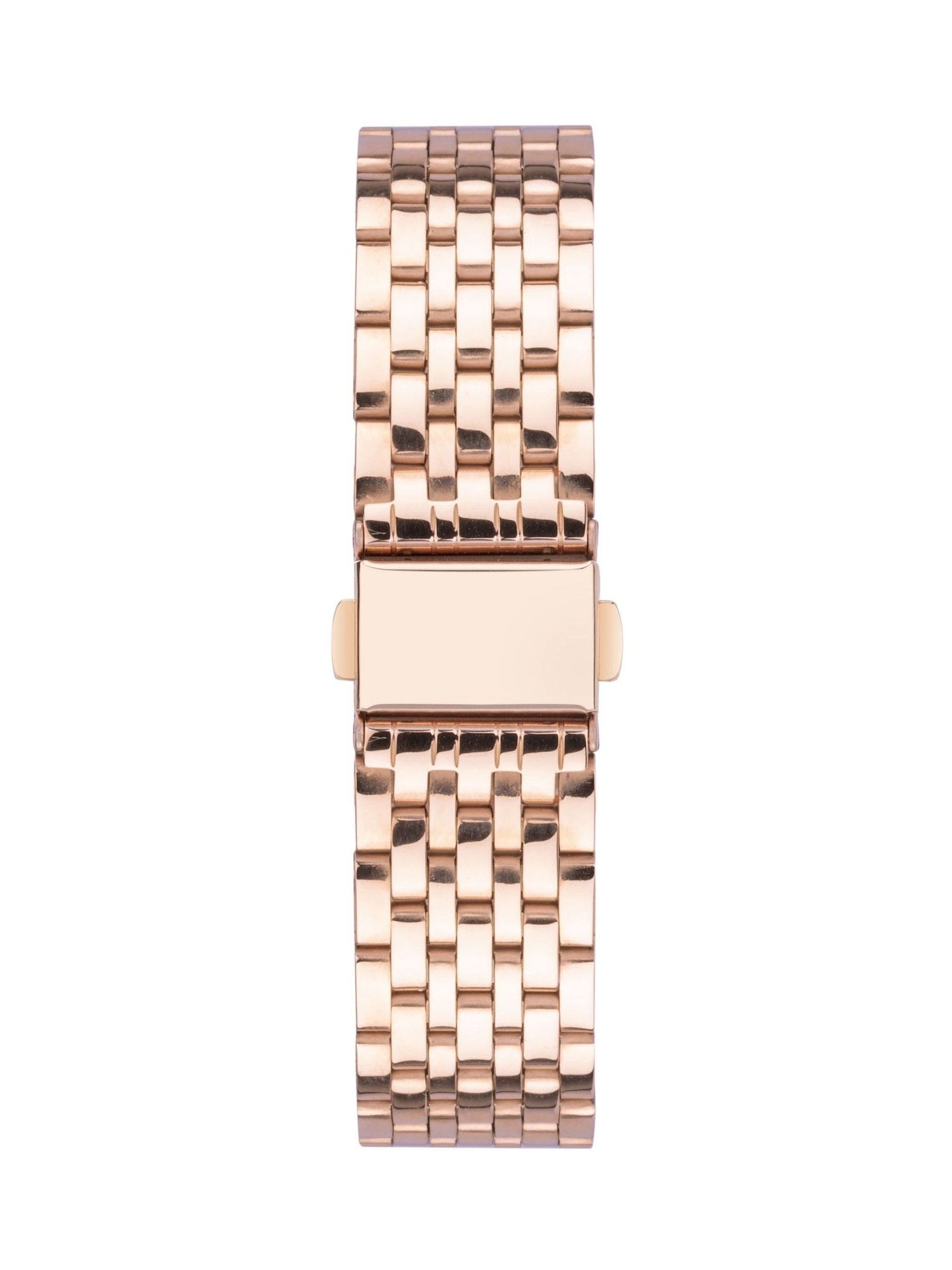 Limit Gold 35mm Round Analogue Watch With Bracelet