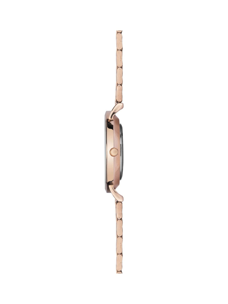 Limit Gold 35mm Round Analogue Watch With Bracelet