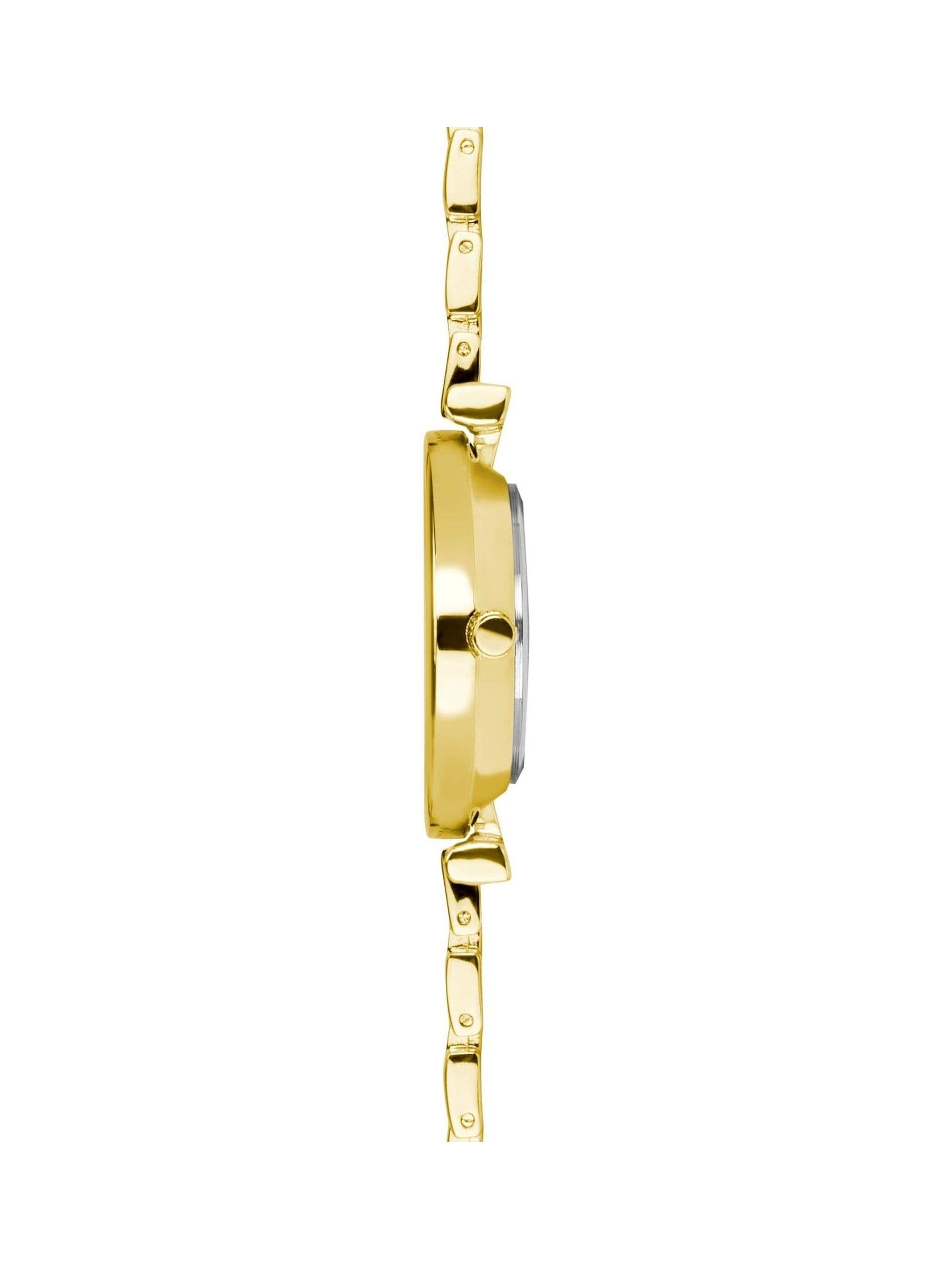 Limit gold round analogue watch with bracelet 30mm, UK version
