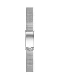 25mm Round Rose Gold Tone and Silver Analogue Watch with Mesh Strap for Women