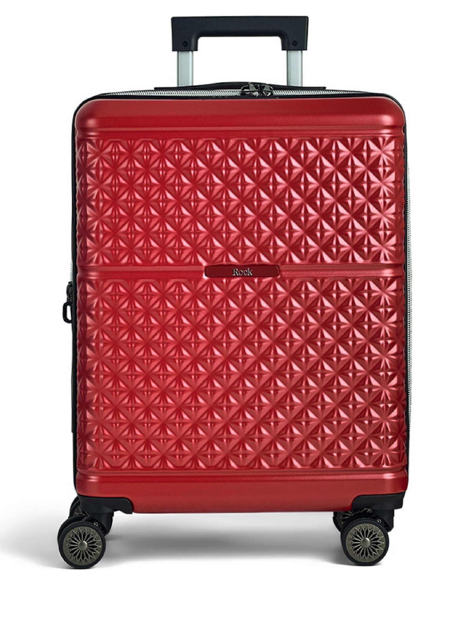 Rock Luggage Red Maya Cabin Suitcase