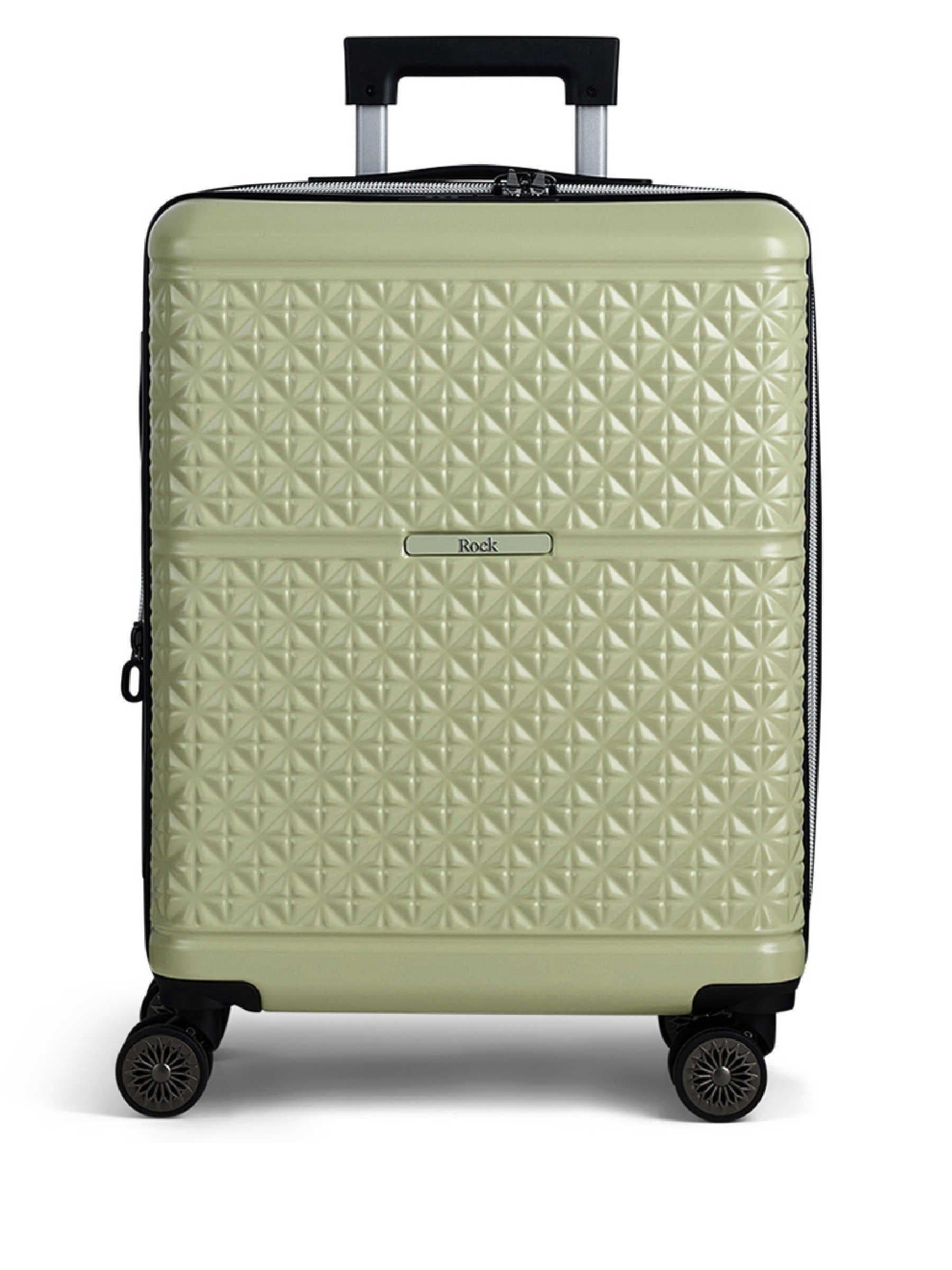 Rock Luggage Light Green Maya Cabin Suitcase