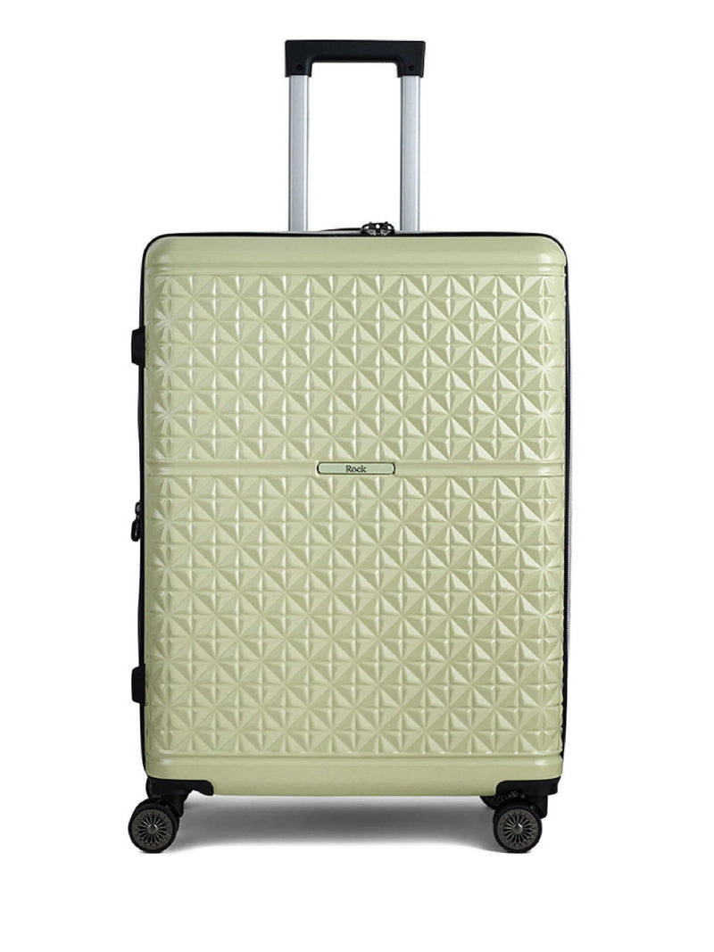 Rock Luggage Light Green Medium Maya Suitcase