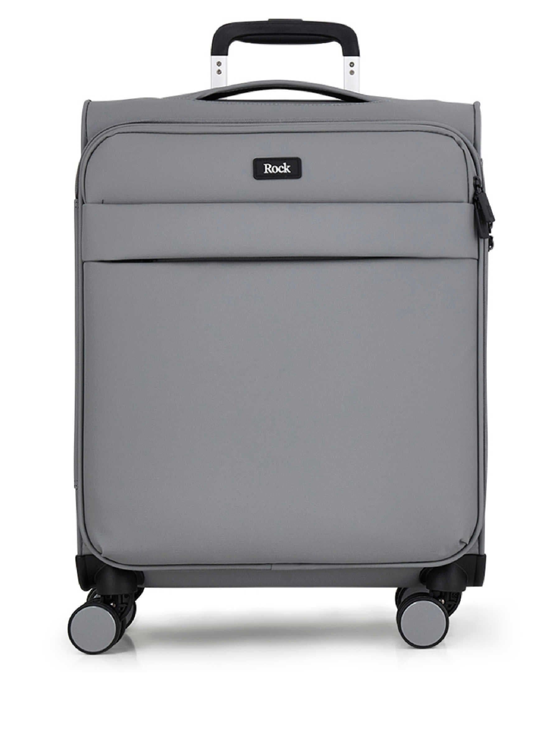 Rock Luggage Grey Harper Cabin Suitcase