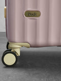 Rock Primrose purple 3-piece suitcase set (British brand)