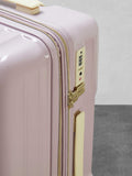 Rock Primrose purple 3-piece suitcase set (British brand)