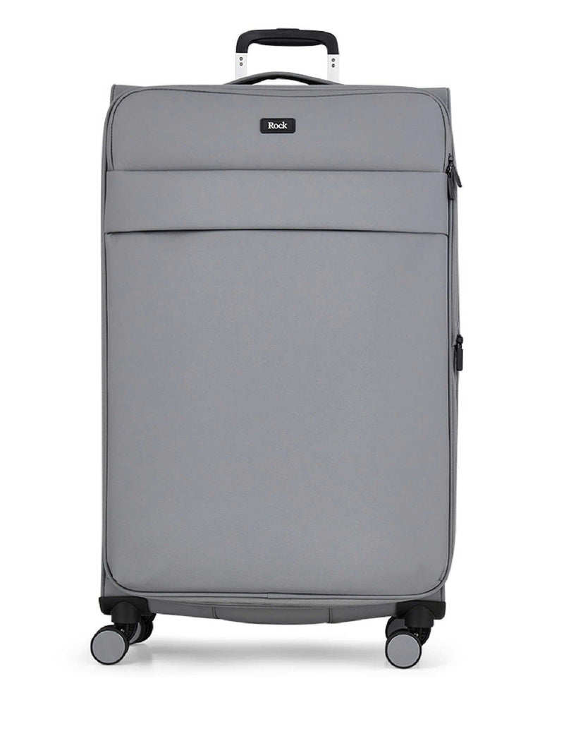 Rock Luggage Grey Large Harper Suitcase