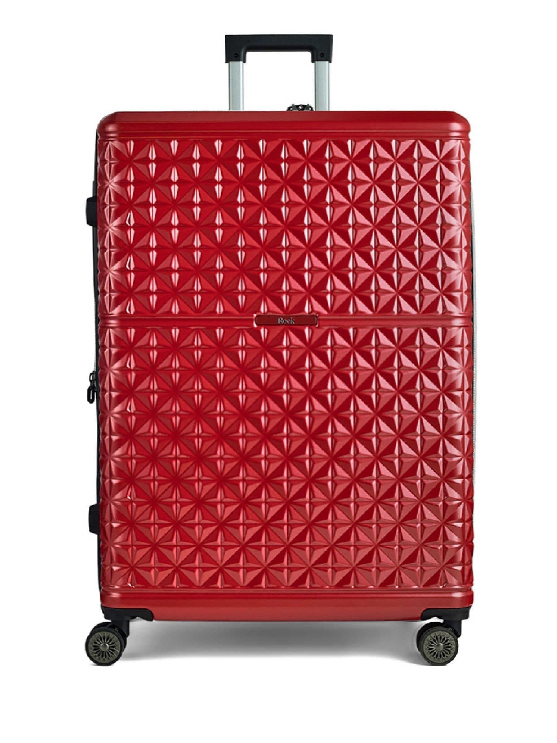 Rock Luggage Red Large Maya Suitcase