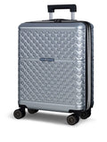 Rock Maya silver cabin suitcase, imported from the UK