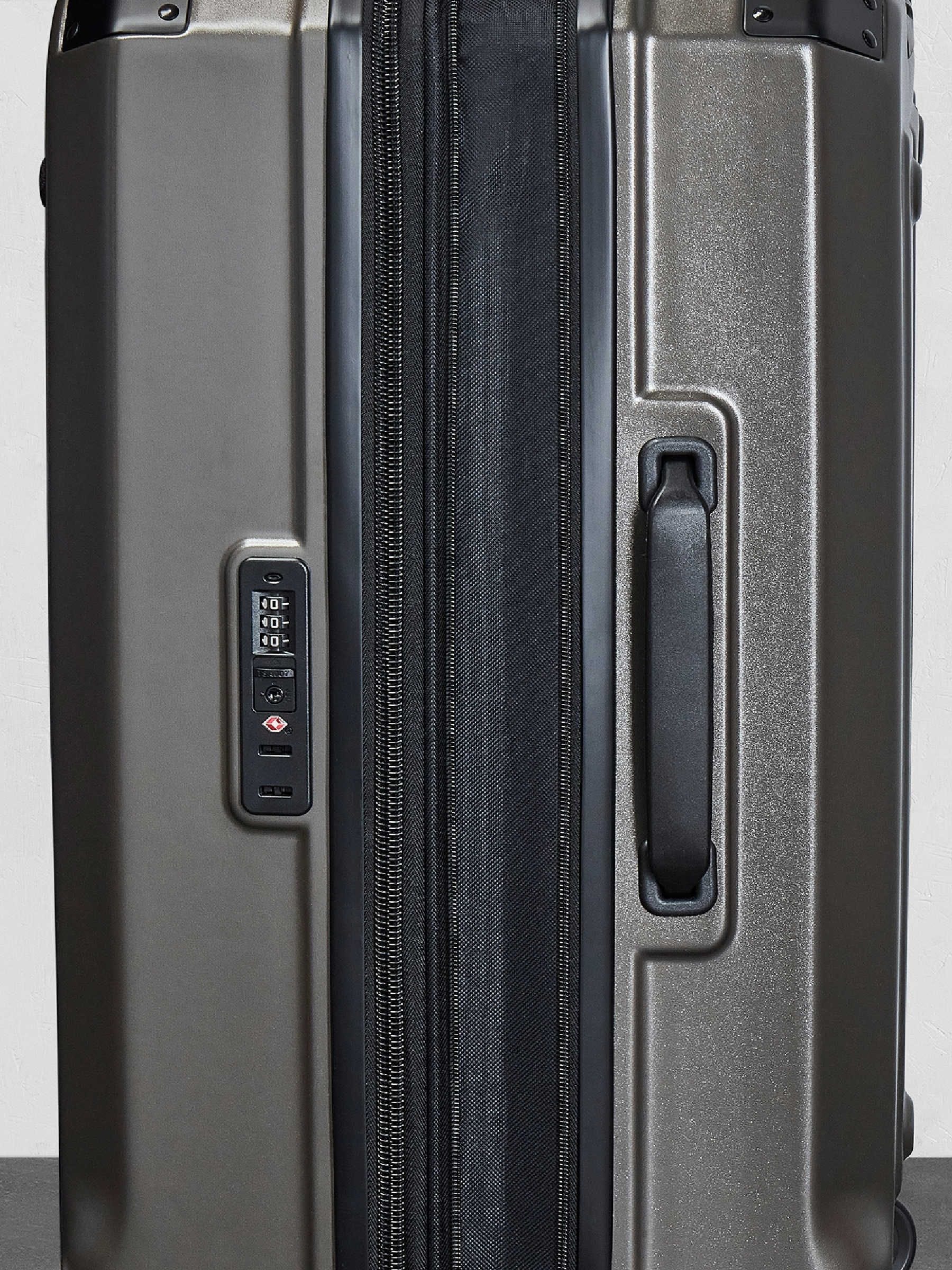 Rock Alpine large grey suitcase - British product
