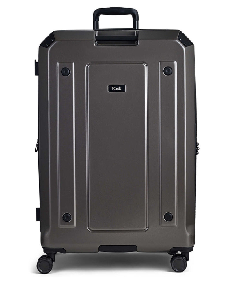 Rock Alpine large grey suitcase - British product