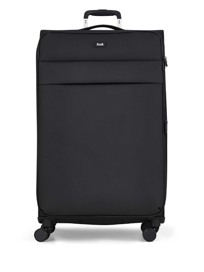 Rock Luggage Black Large Harper Suitcase