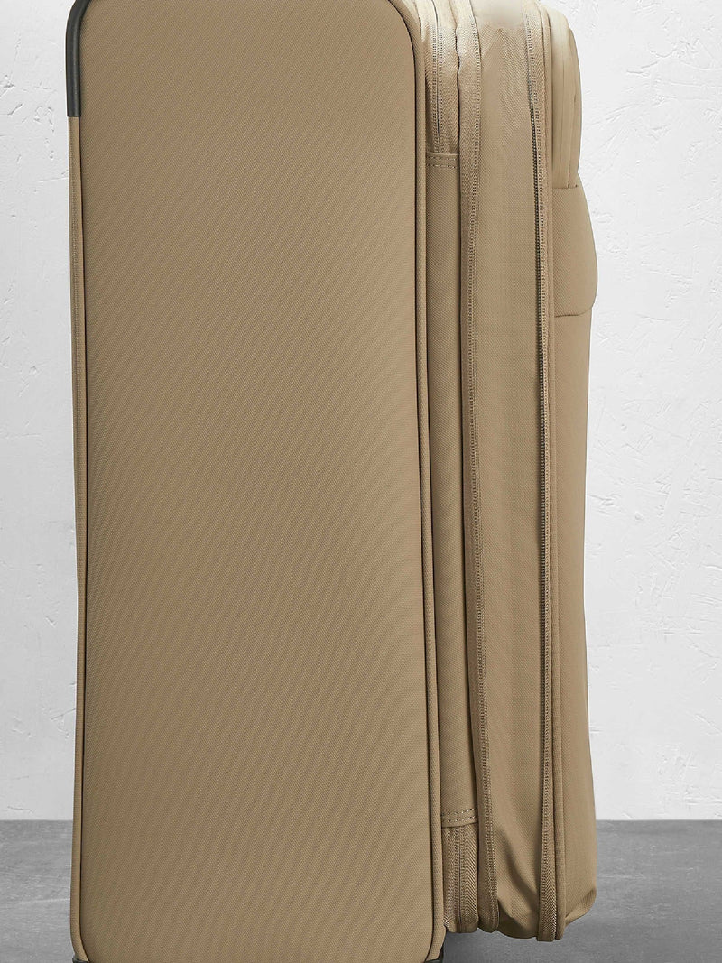 Rock nude 3-piece travel suitcase set (British brand)