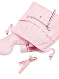 Victoria's Secret Iconic Stripe Pink Cinch makeup bag - British product