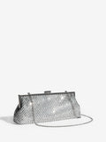 Friends Like These silver chain mail clutch bag - British product