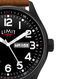 Limit brown pilot analogue watch 43mm, UK version
