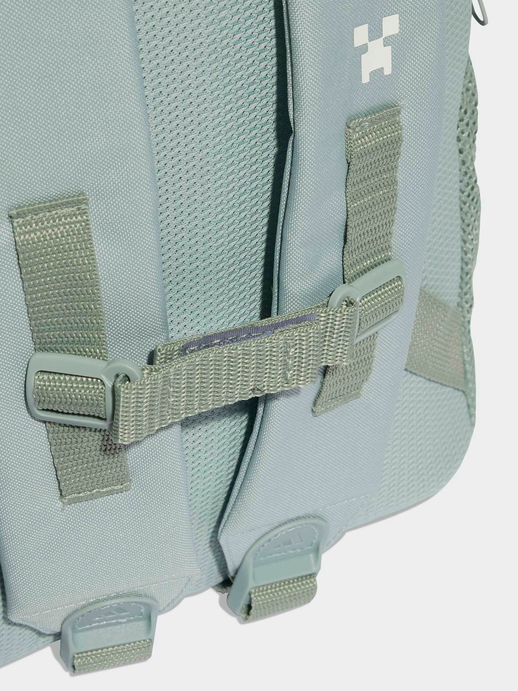 adidas green Minecraft kids backpack - imported from the UK
