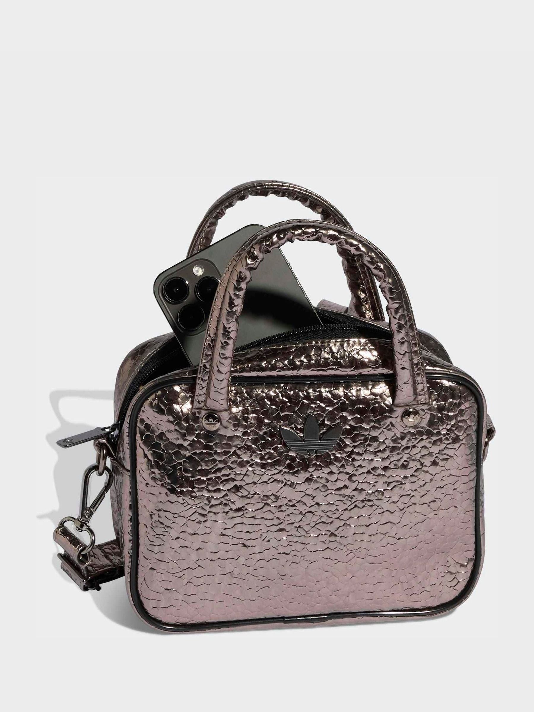 adidas Originals handbag grey metallic compact - British product