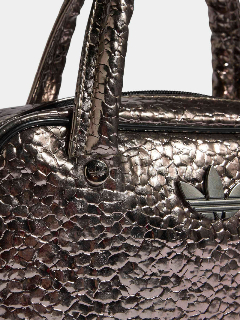 adidas Originals handbag grey metallic compact - British product