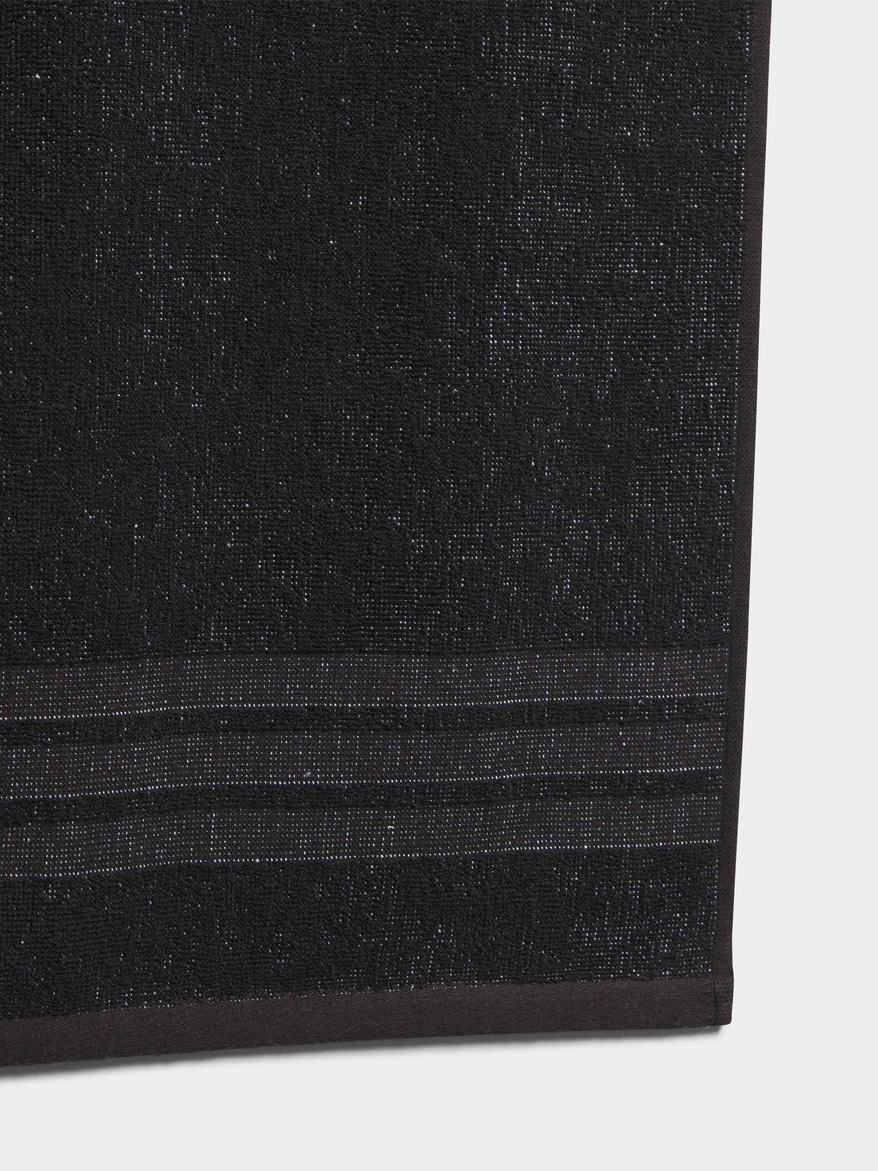adidas black performance large towel, UK version