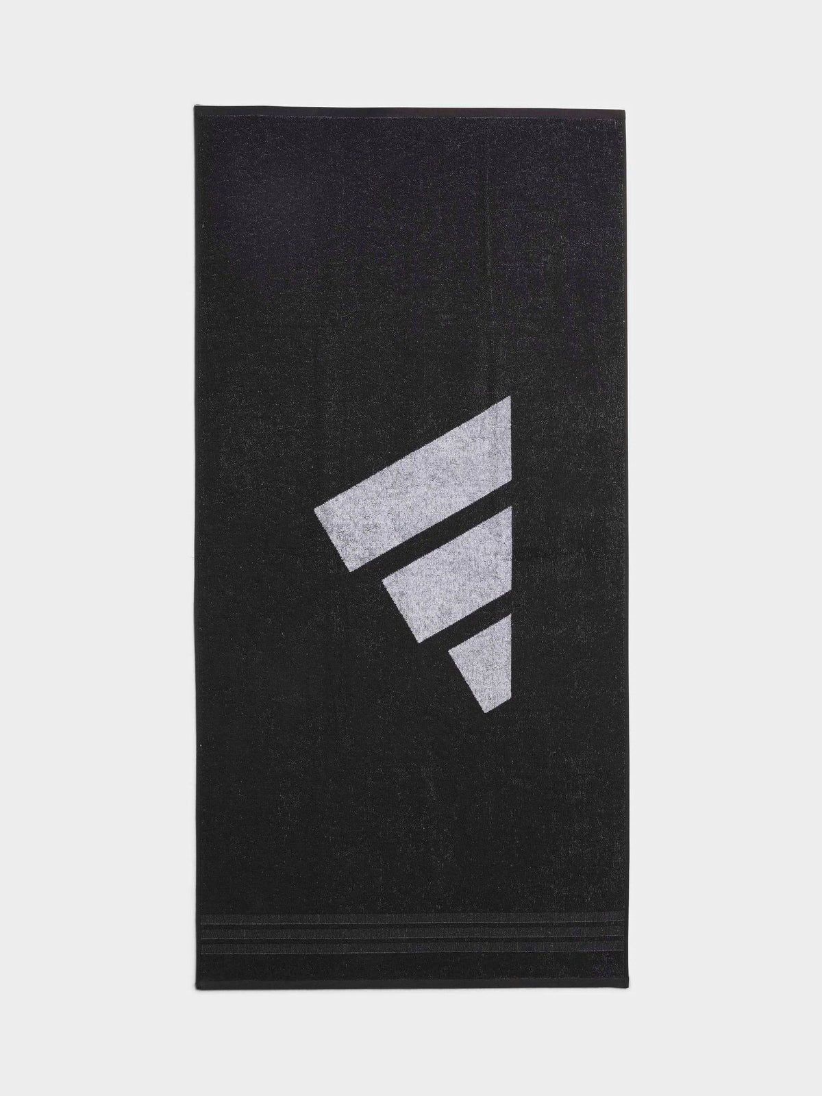 adidas black performance large towel, UK version
