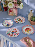 Cath Kidston pink Paddington Blossom side plates - British product