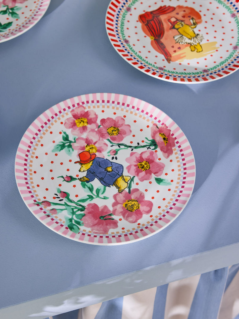 Cath Kidston pink Paddington Blossom side plates - British product