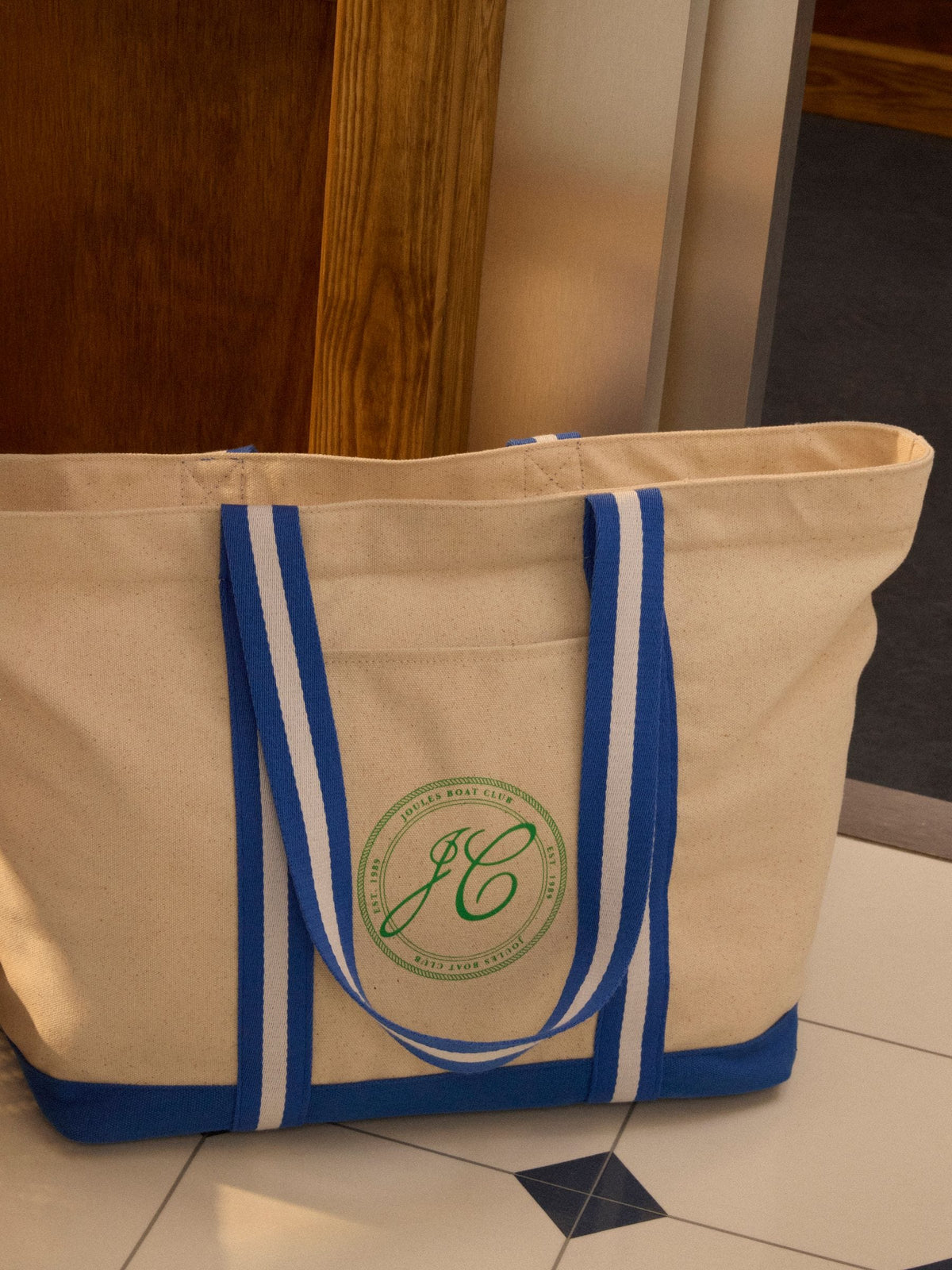 Joules Blue Oat tote bag 36x40x20cm (British brand)