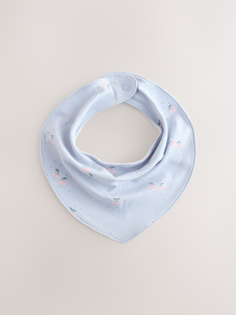 Baby dribble bibs pastel character 5 pack, imported from the UK
