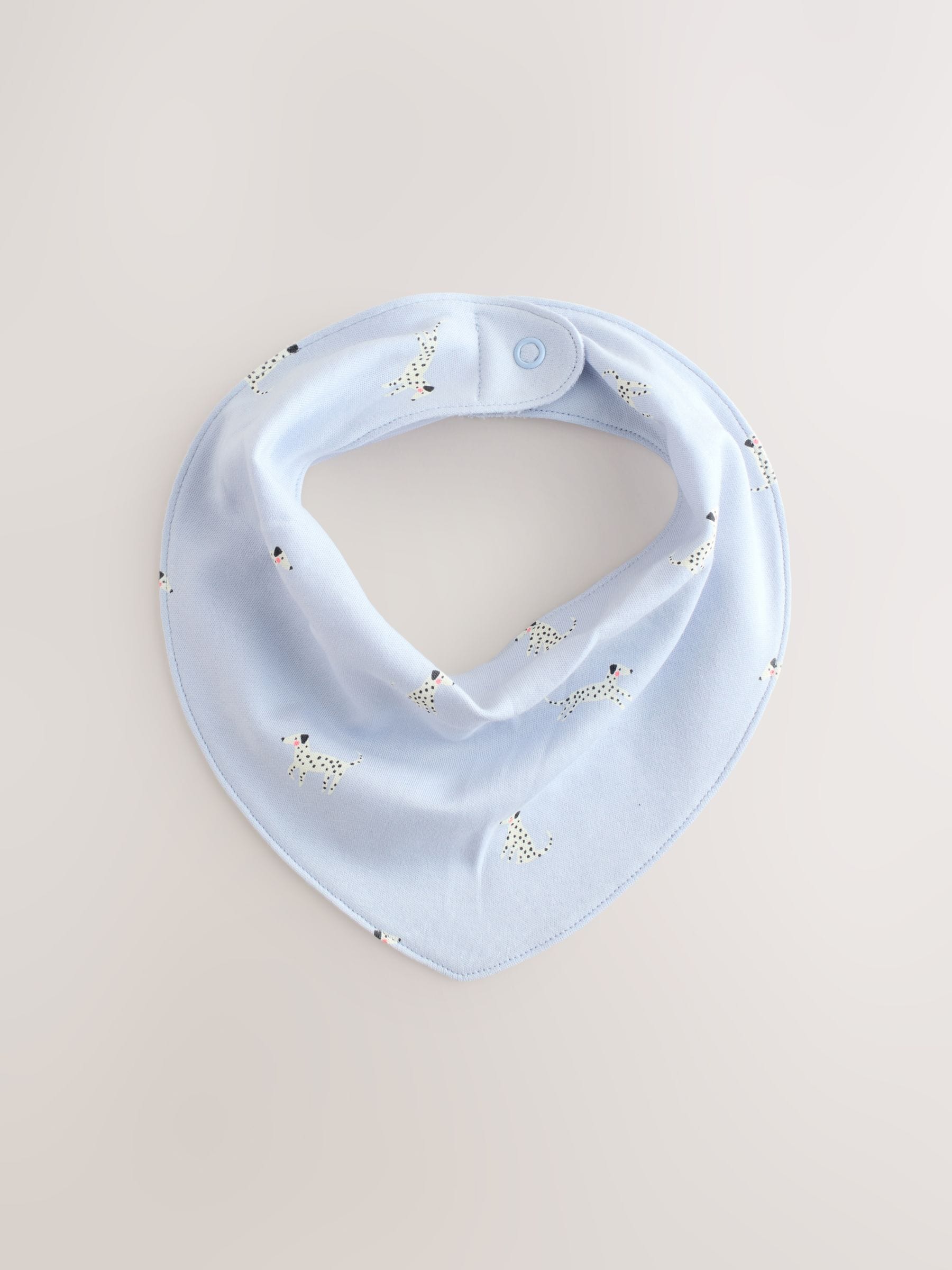 Baby dribble bibs pastel character 5 pack, imported from the UK