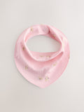 Baby dribble bibs pastel character 5 pack, imported from the UK