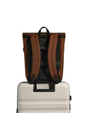 Antler Urban Core Zip Top Backpack in Brown, UK version