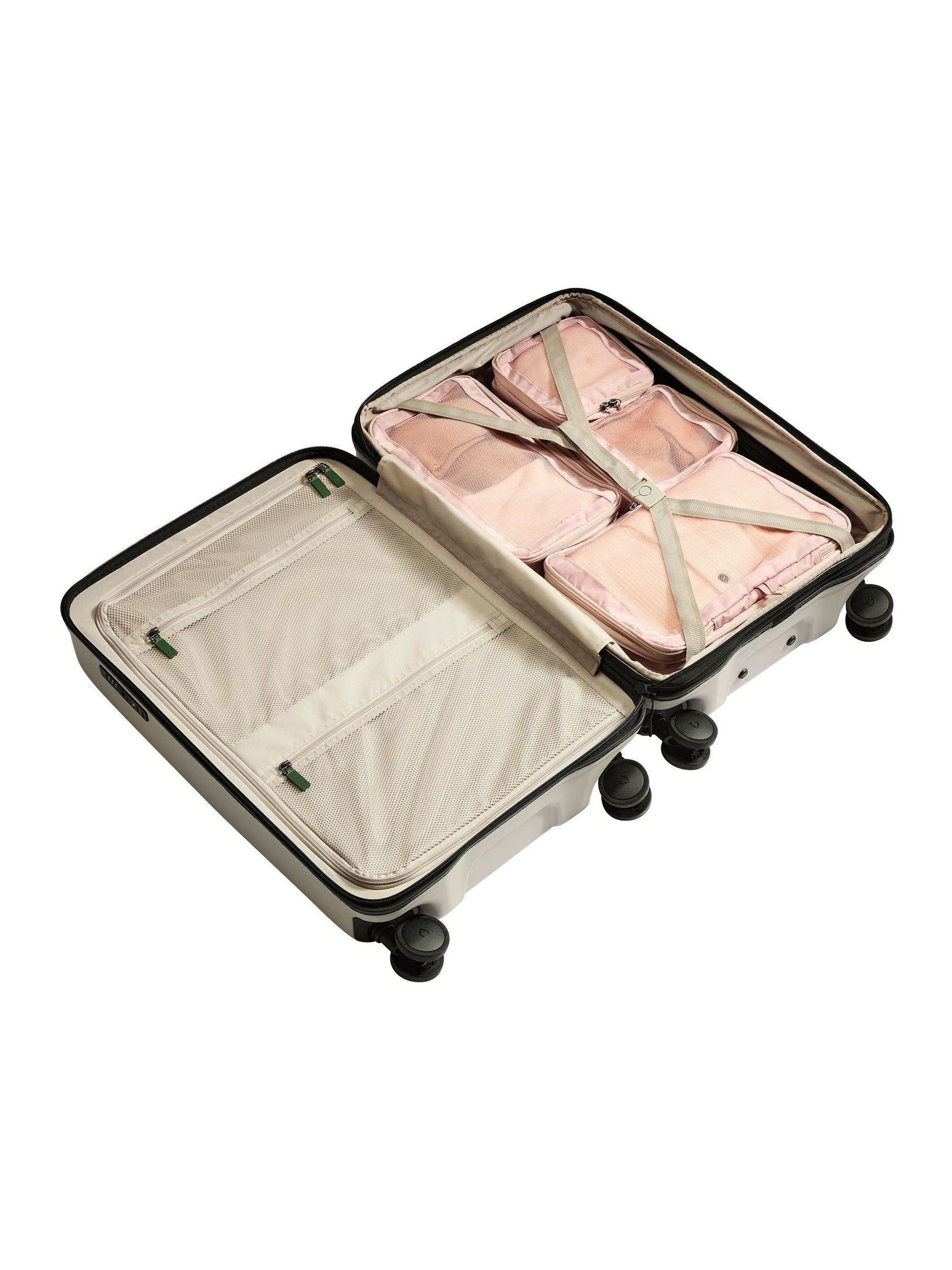 Antler packing cubes 4-pack in Moorland Pink, imported from the UK