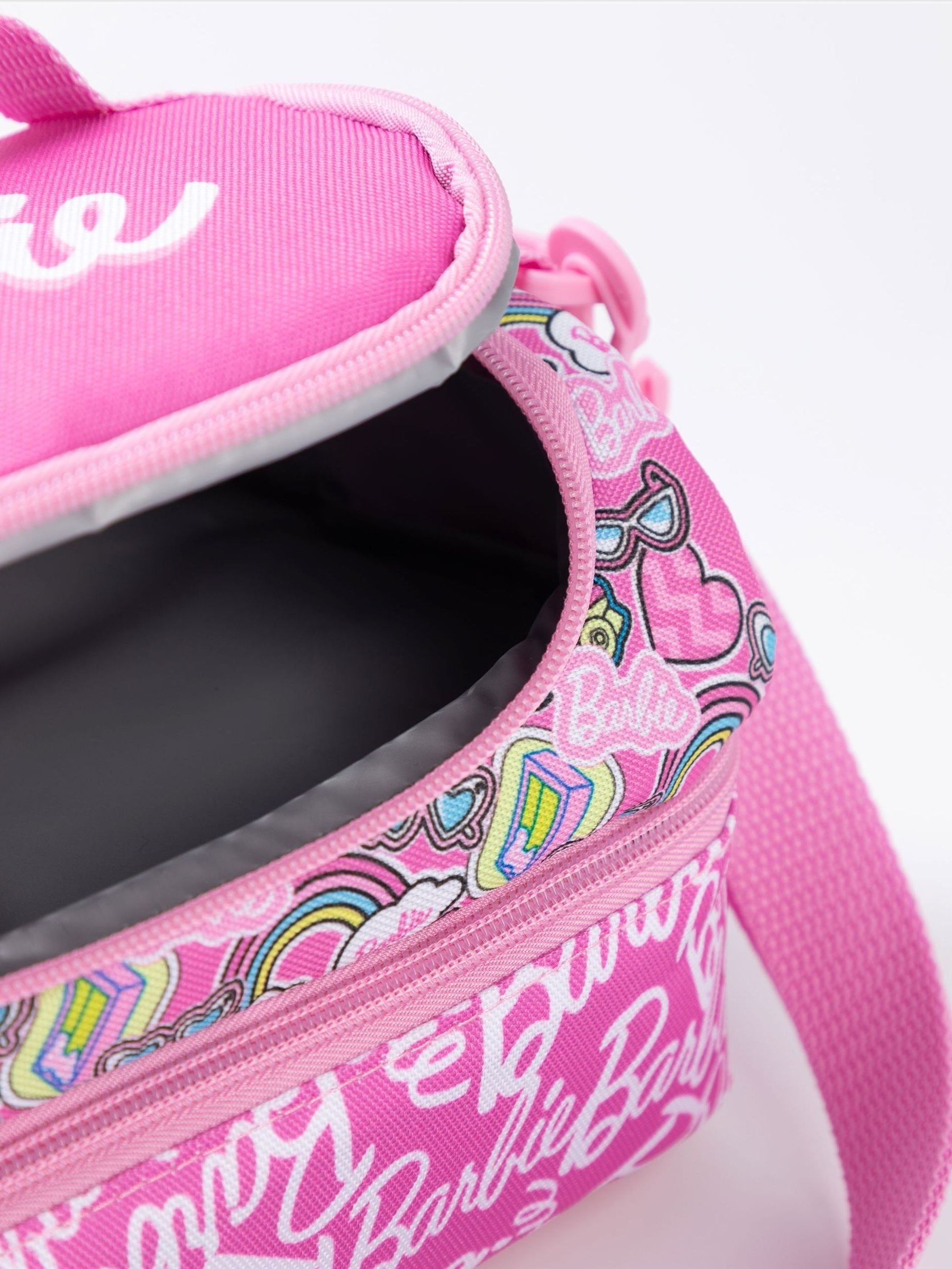 Barbie lunch bag set with bottle and snack pot, British product