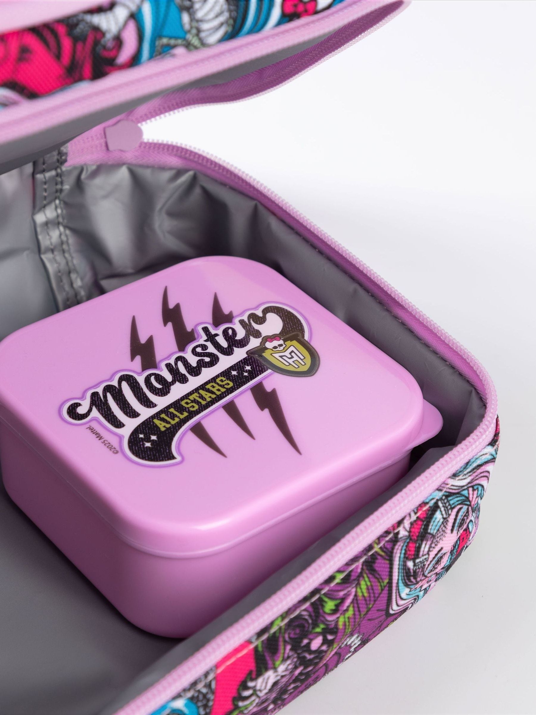 Vanilla Underground Monster High purple lunch bag set imported from the UK