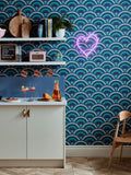 Graham & Brown Surf Envy Curve Sky 10M Wallpaper