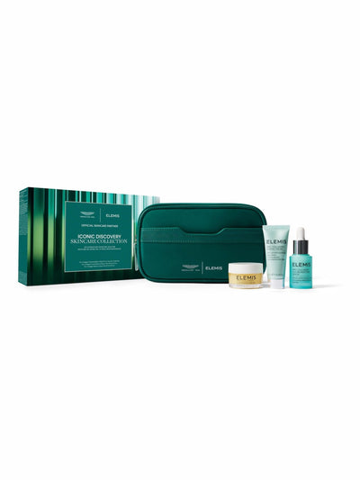 Next ELEMIS x Aston Martin Aramco Formula One Team Iconic Discovery Skincare Collection (Worth £122, 30% Saving)- Buy online at McGrocer