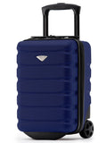 Flight Knight Blue Ryanair Underseat 2 Wheel ABS Hard Case Cabin Carry-On Hand Luggage Suitcase