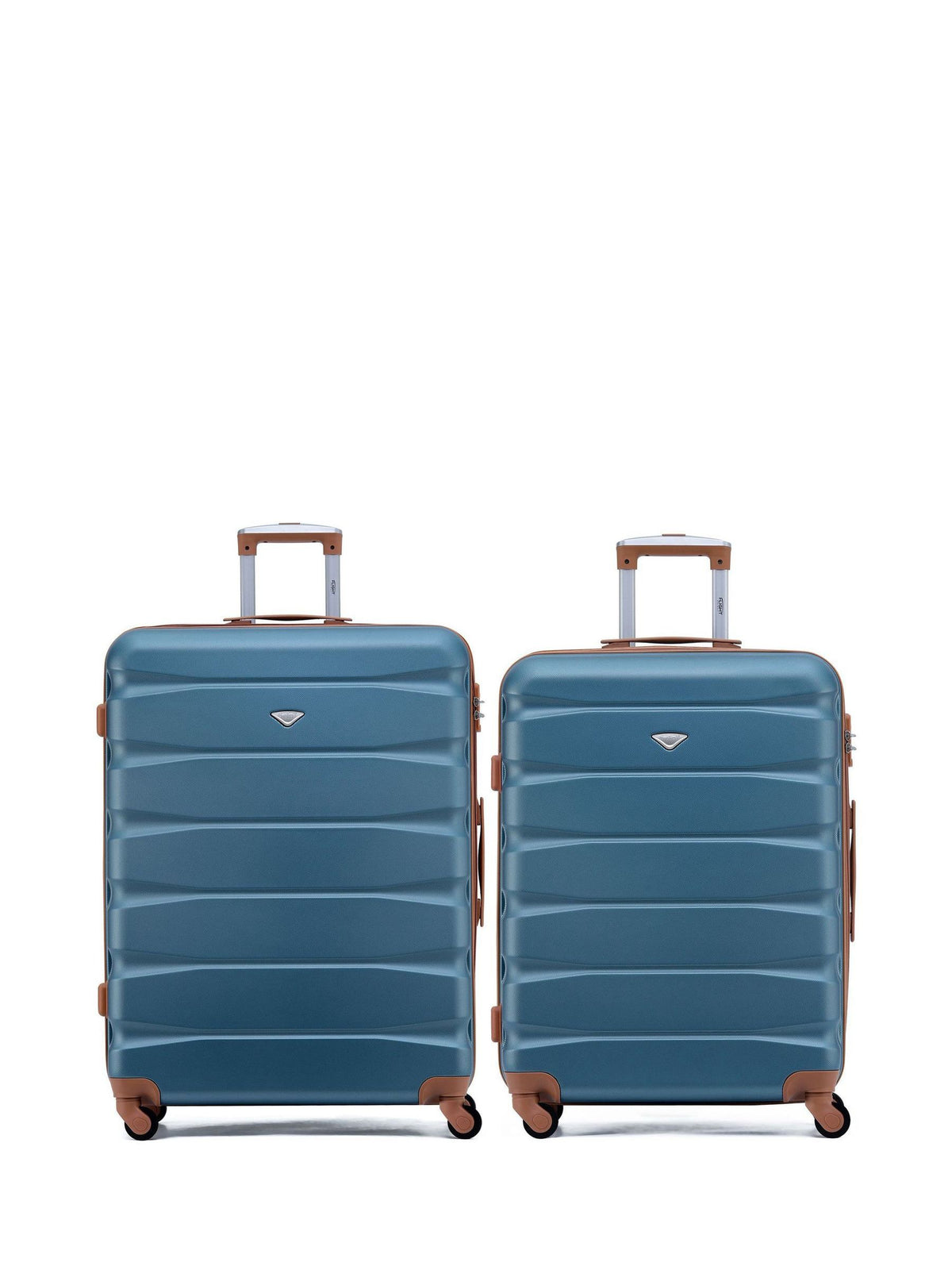Flight Knight blue hardcase luggage set medium and large - British product