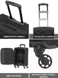 Flight Knight 3-piece blue soft case luggage set, imported from the UK