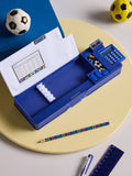Navy football pop out pencil case with calculator - British product
