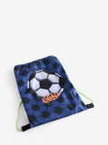 Navy football drawstring bag stationery set, UK version