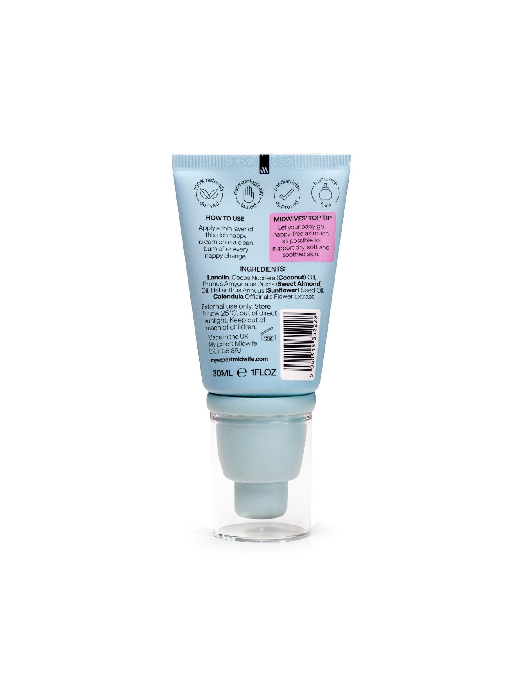 My Expert Midwife bum balm 30ml - British product