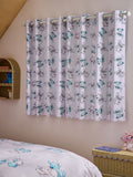 Pink Lilo and Stitch eyelet blackout curtains, imported from the UK