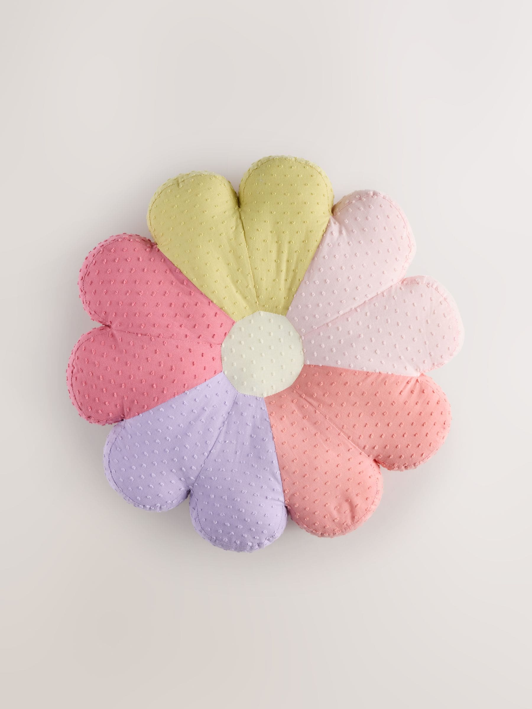 Pink and purple flower cushion, UK version