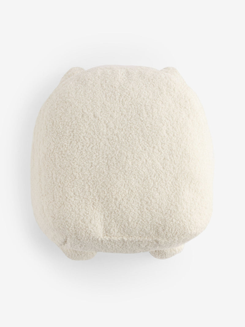 Neutral cat cushion cream 30cm, UK version