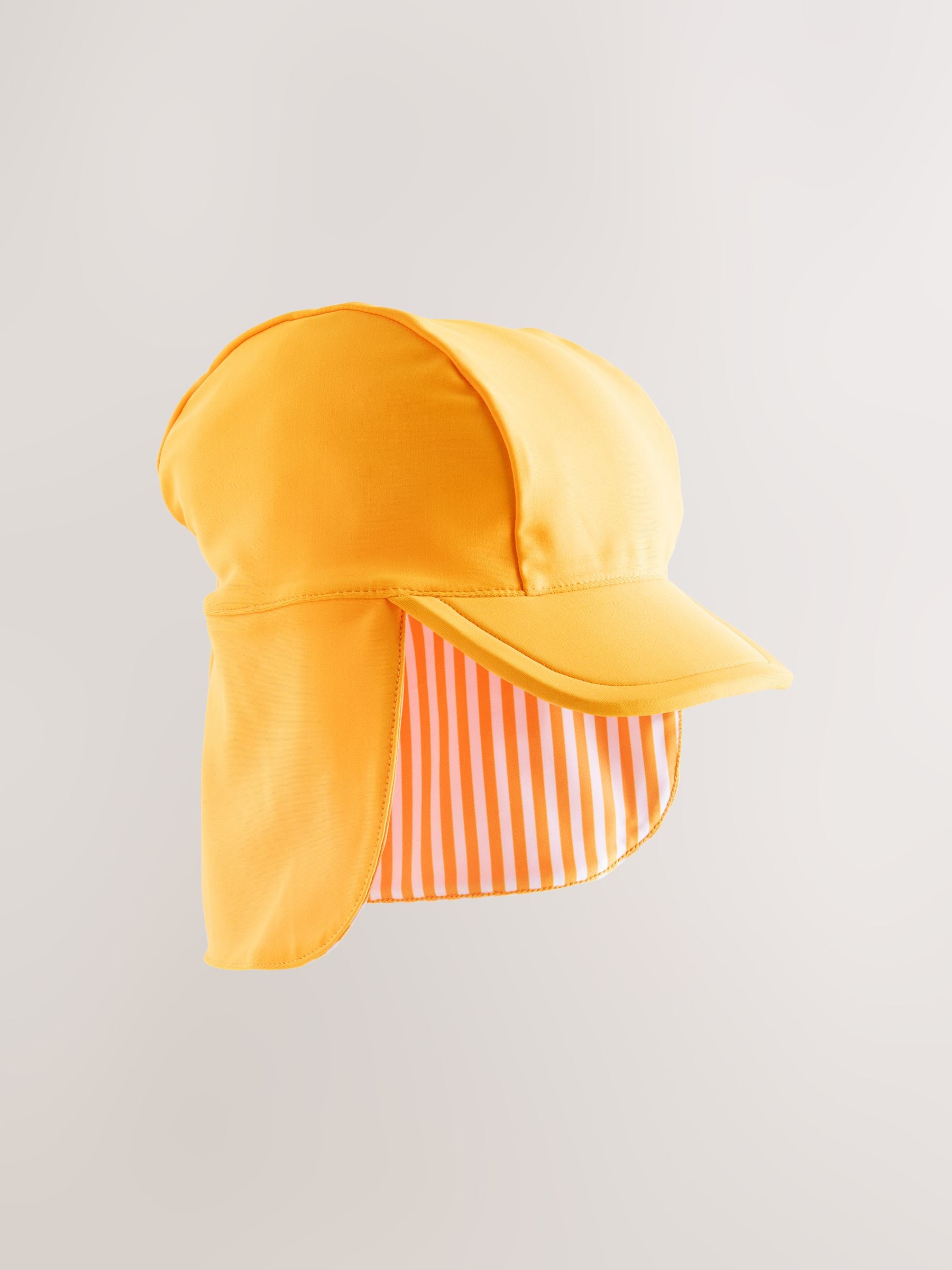Bright Orange Legionnaire Swim Hat (3mths-10yrs)