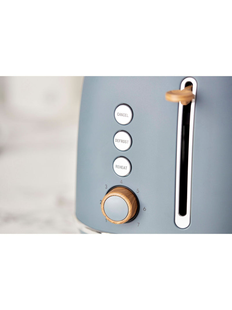 Swan Grey Fjord Design 2 Slice Toaster (British brand)