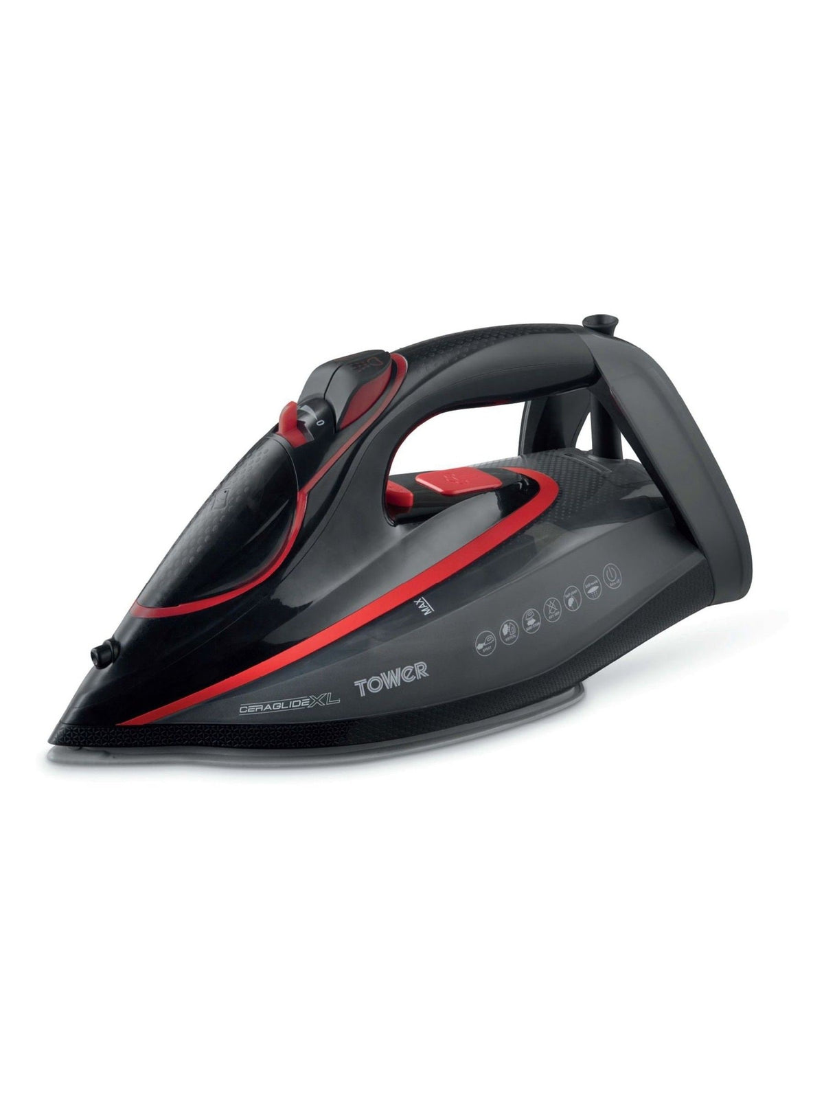 Tower steam iron cordless ceramic soleplate, imported from the UK