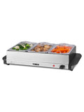 Tower Stainless Steel Buffet Server with 3 x 1.5L Tray Capacity